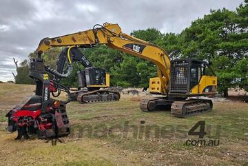 2006 CATERPILLAR 320D HARVESTER WITH WARATAH 616C HEAD